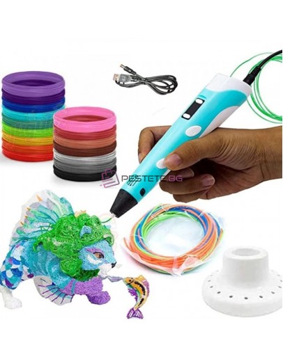 3D детска писалка за рисуване и моделиране